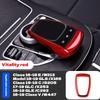 For Mercedes Benz C EQC E GLC CLS GLE GLS 2019-2025 Car Center Console Touchpad Cover Controller Mouse Protector TPU Cover