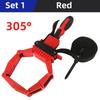 Multifunction Belt Clamping Tools Woodworking Quick Adjustable Band Clamp Polygonal Clip 90 Degres 4M Pure Nylon Strap Clip