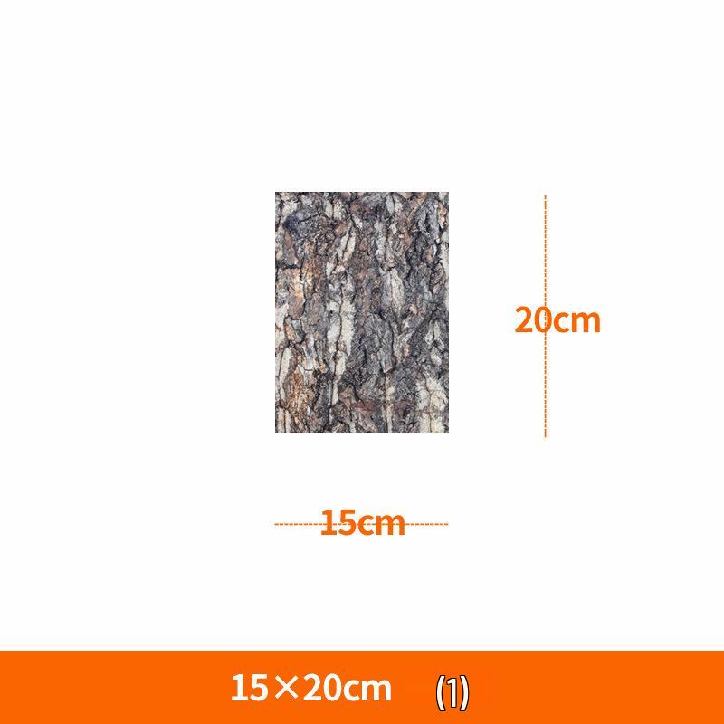Natural Champagne Cork Bark Decoration Panel for Reptile Hiding & Aquascaping