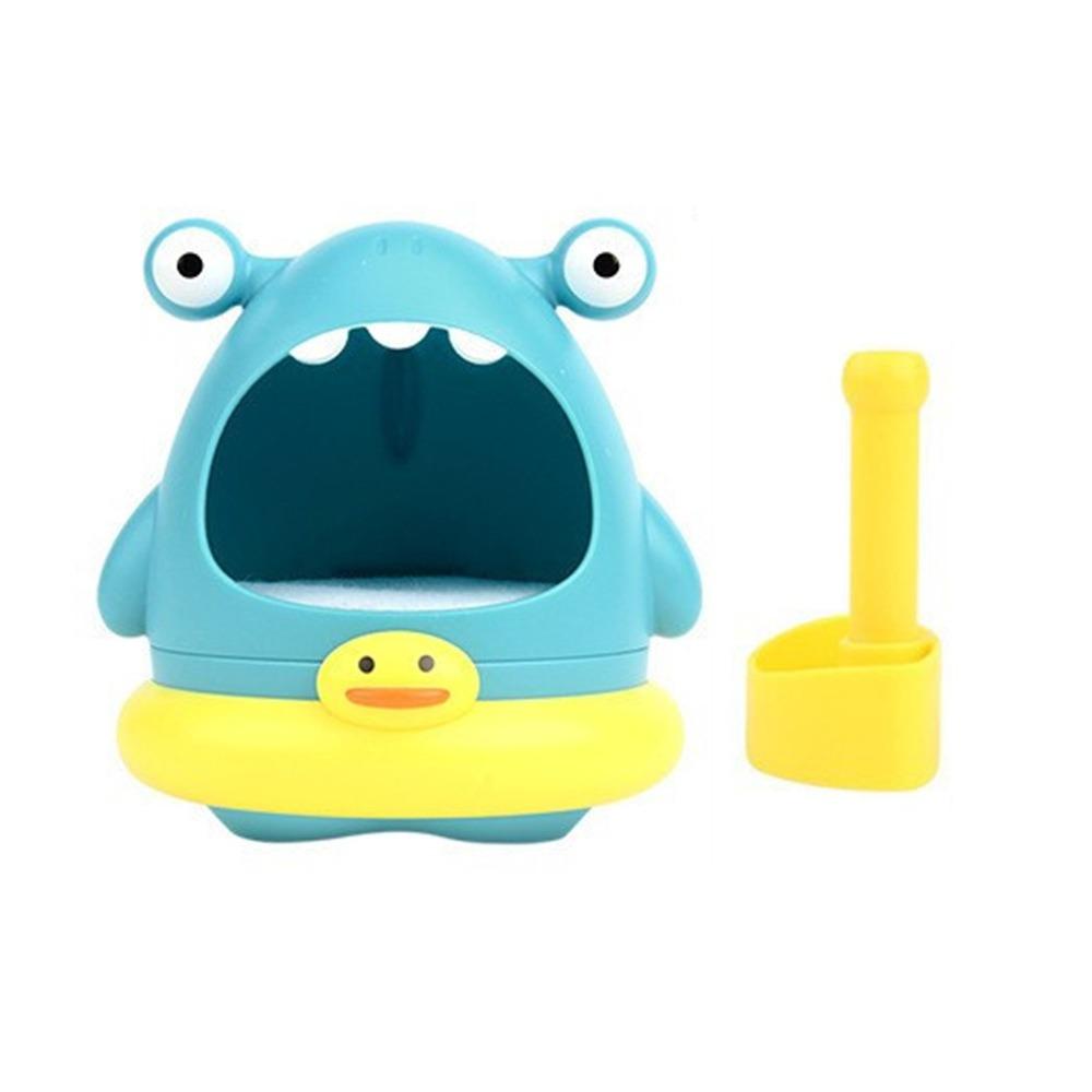 

Игрушки для купания младенцев из АБС-пластика, ручная машинка для мыла в ванной, симпатичная игрушка для выдувания пузырей Shark-1