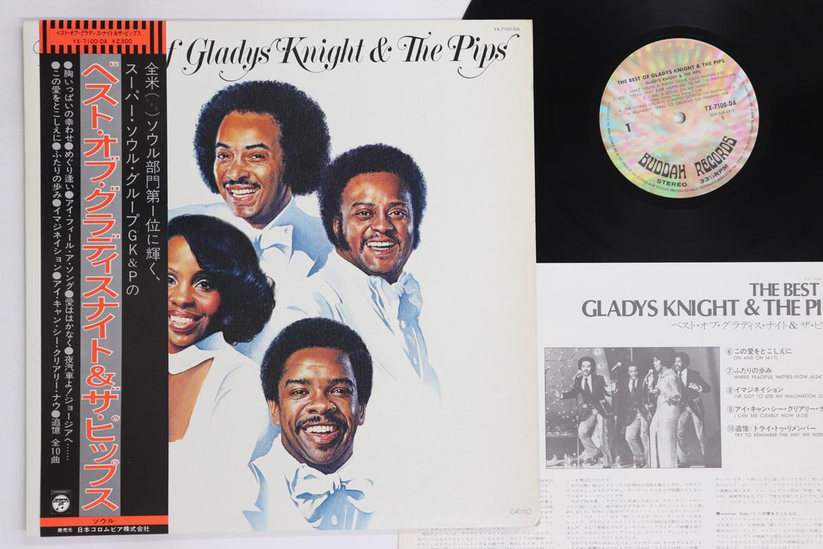 

LP Record GLADYS KNIGHT & THE PIPS - Best Of Gladys Knight & Pips YX7100DA COLUMBIA 1976 Japan Obi Soul/Funk Used