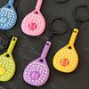 Mini Tennis Racket Keychain - Sports Accessories & Backpack Pendant Gift