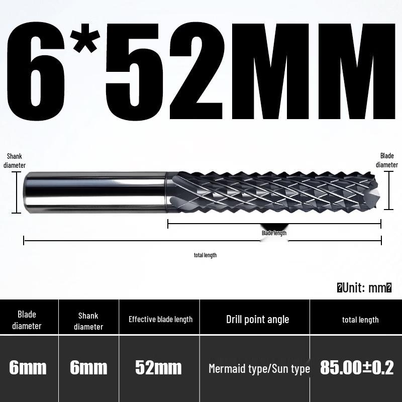 

Aokewen Tungsten Steel Corn Milling Cutter