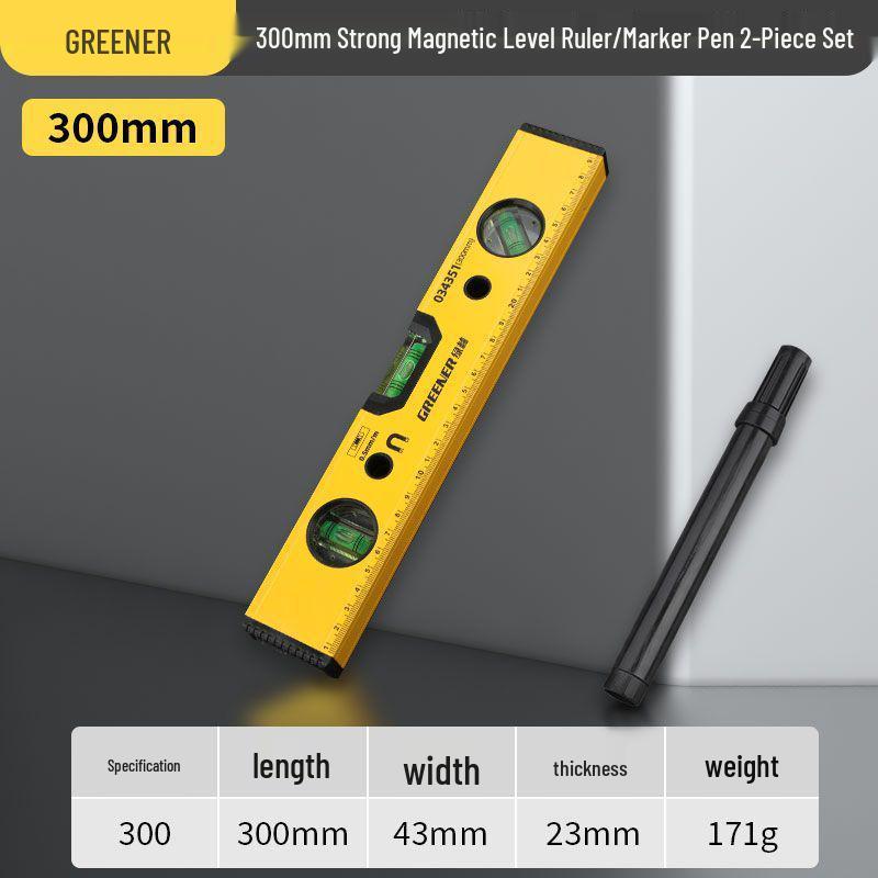 High Precision Magnetic Spirit Level Inclinometer - Aluminum Angle Square Tool