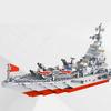 MOC Aircraft Carrier Ship Fighter Plane Artillery Warship J-15 Military City Building Blocks Model Bricks Kits Sets Ideas