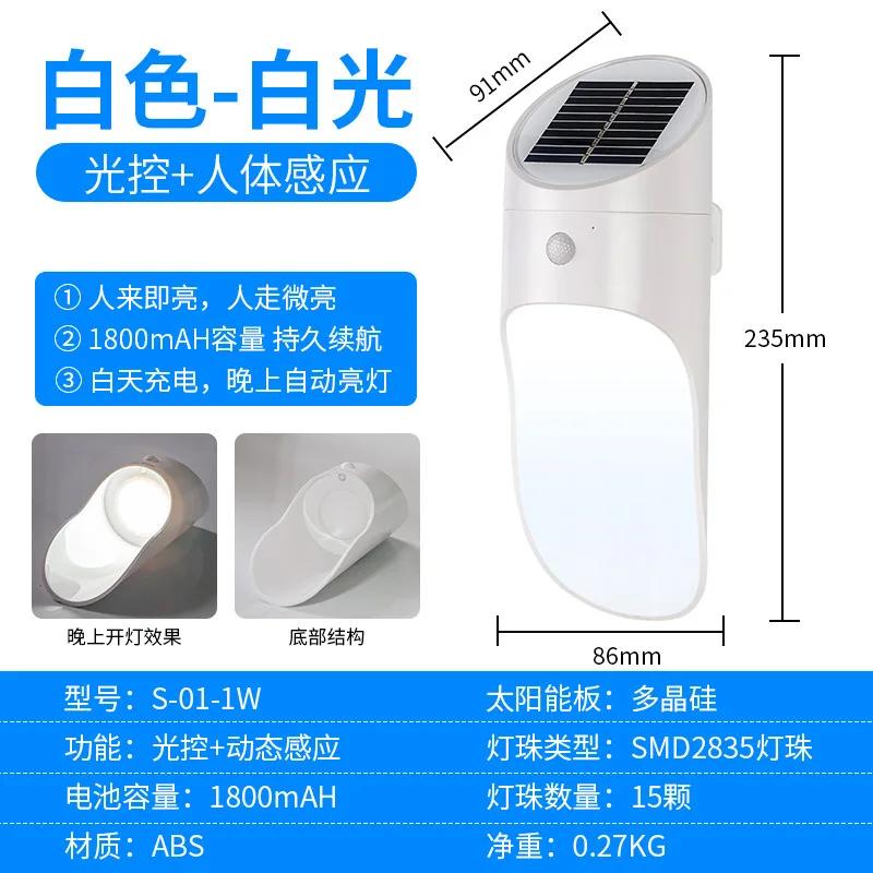 

Новый современный простой и изысканный солнечный садовый газон уличный водонепроницаемый настенный светильник управление радар умный подарок датчик человеческого тела лампа NEW