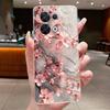 Phone Case For OPPO Reno8 Pro Plus 5G 8 Pro+ Flower Butterfly Cases Oppo Reno 8 Pro 5G Transparent Soft Silicone TPU Back Cover