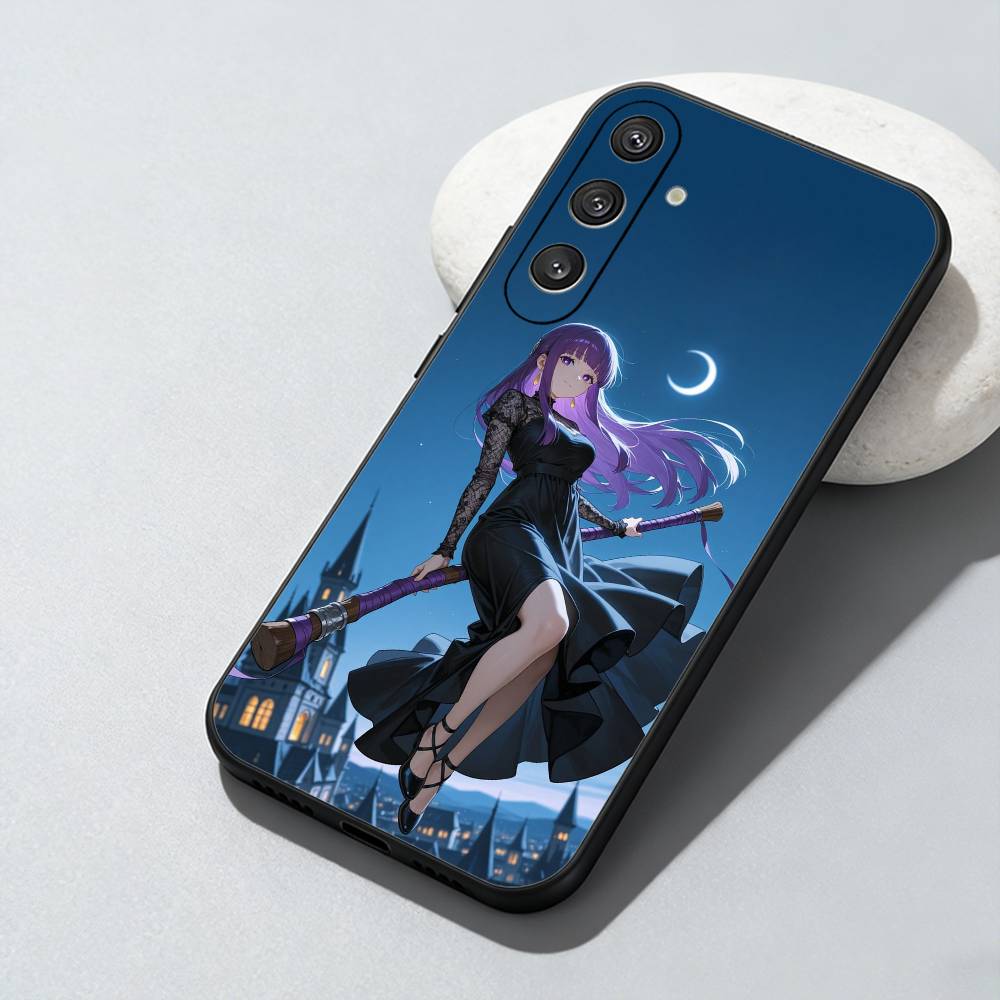 

Ferm S-Sousou No F-Frieren Phone Case For Samsung Galaxy A73,A72,A71,A70,A52,A51 Others Soft Black Cover Samsung a42 5g