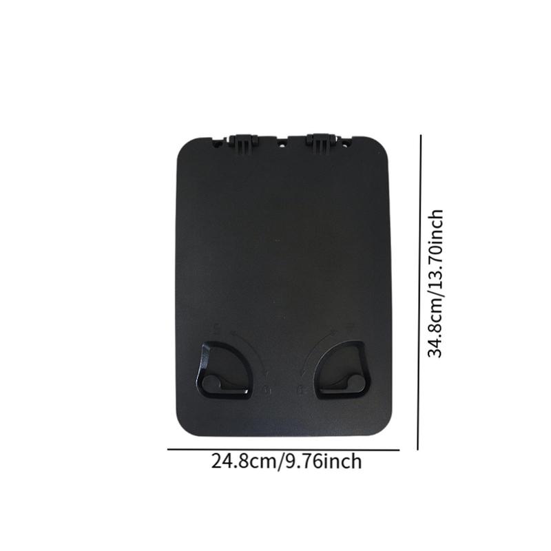 Kayak Storage Hatch Cover Square Flip Top Waterproof PA Material Marine Deck Lid for Gear Protection