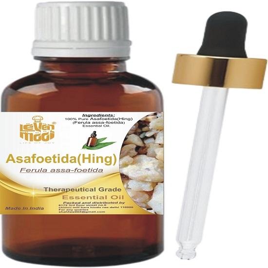 Levenmooi Asafoetida(Hing) (Ferula assa-foetida) Pure & Natural Therapeutic Grade Essential Oil Glass