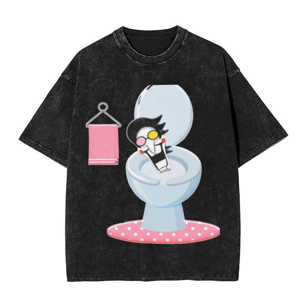 Hip Hop ITs TV Time Funny Tenna Deltarune Chapter Merch T Shirt for Unisex Women  Washed Cotton Tee Shirt Clothing
