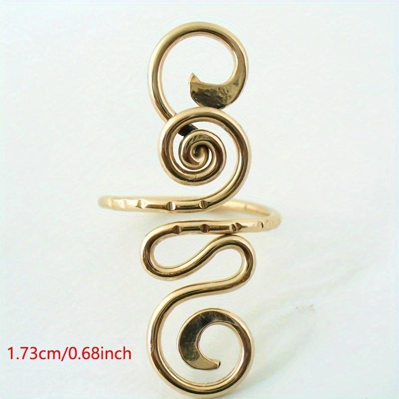 Hai Rao 2024 Minimalist Copper Adjustable Toe Ring - Eco-Friendly