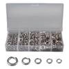 200Pcs Lure Rings Stainless Steel Fishing Rings Heavy Duty Saltwater Lure Hook Fishing Connector for Link Fishing Hooks