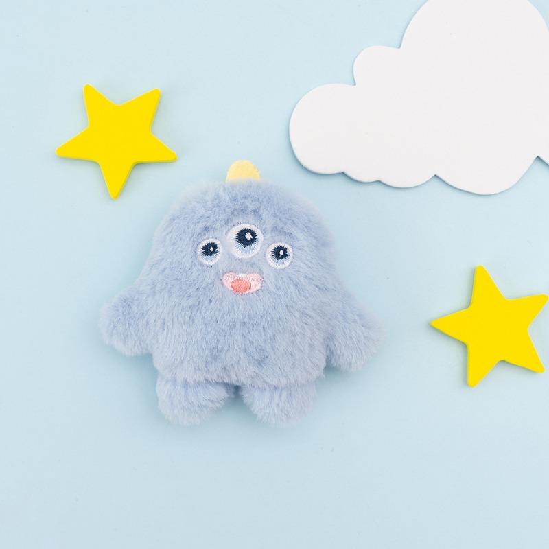 Cartoon Monster Cat, Mint Cat Toy, Teeth Grinding, Teeth Cleaning, Biting, Boring, Self-entertaining Kitten Plush Toy