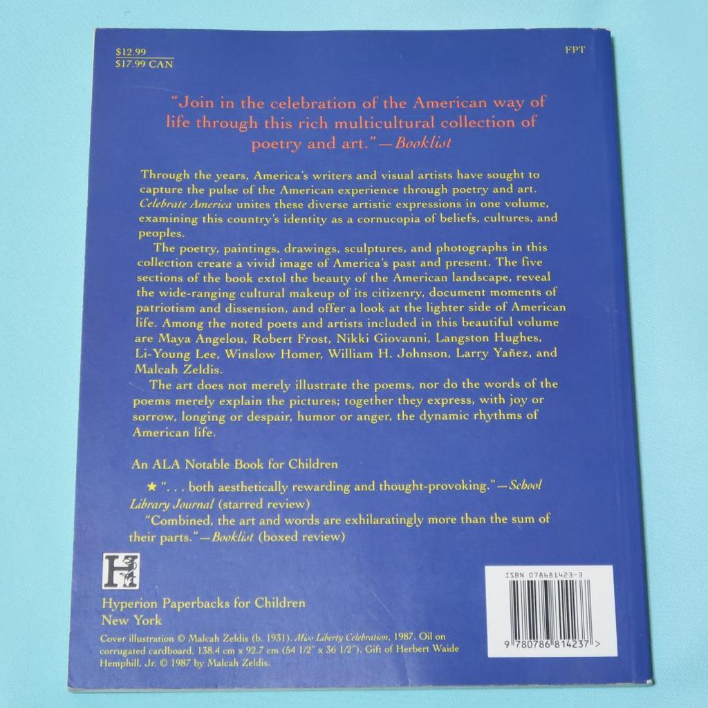 [USED] Foreign Books: Celebrate America In Poetry and Art