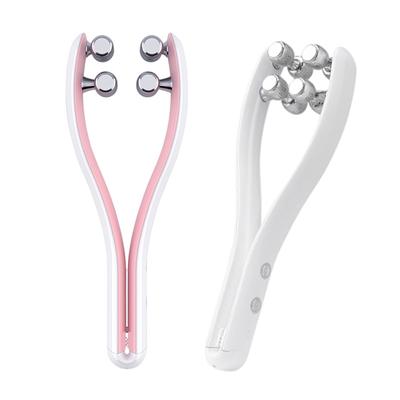 Face Lifting Machine Beauty Vibration Roller Facial Massager Face Slimming Double Chin Removal V Line Lift Belt Skin Care