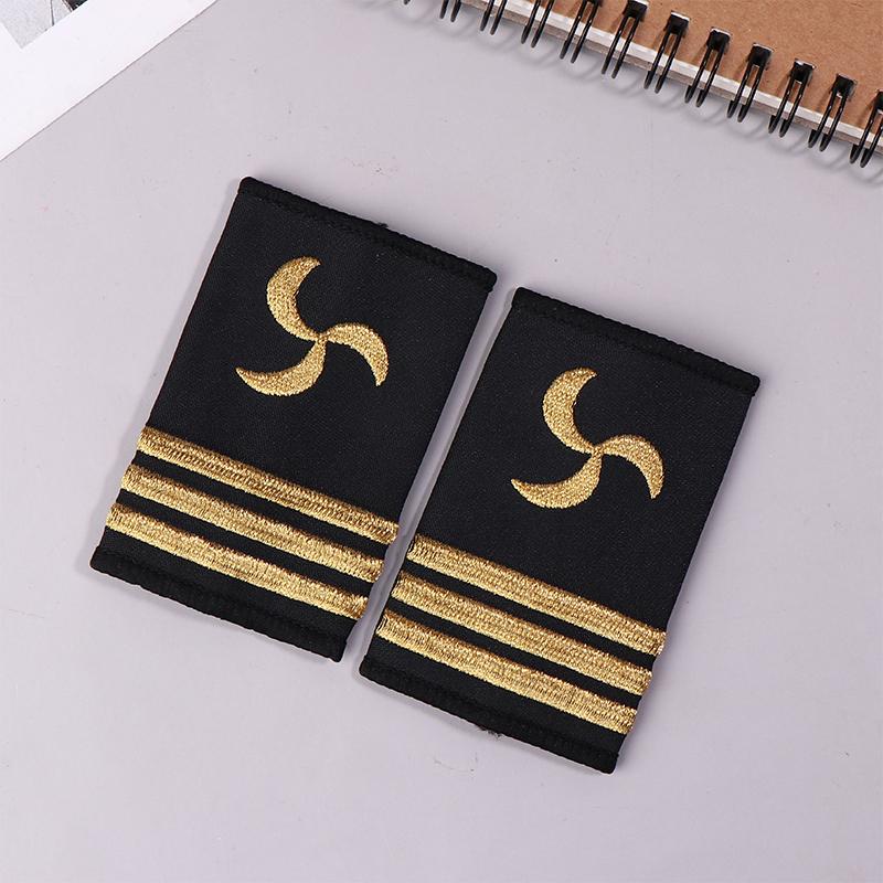 1 pár Ozdoba na oblečení Epolety Nárameníky Námořník Řemeslné Ramenní nášivky DIY Oblečení Dekor Doplňky