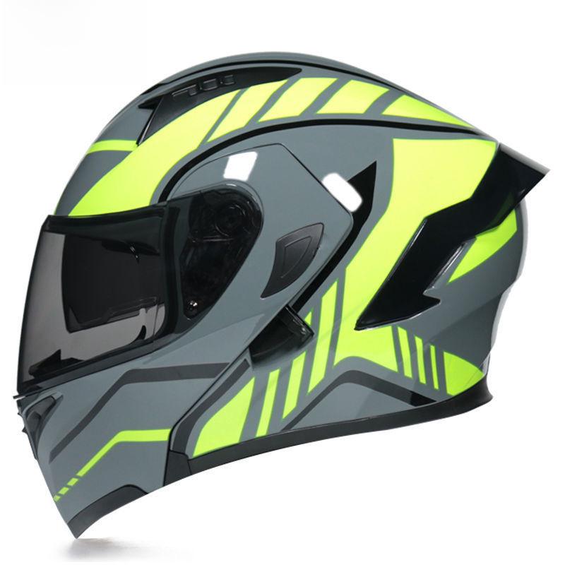 Orz Unisex Electric Bike Helmet: Flip-Up, Full & Half Styles with Tail Wings, Protective Caps for All Seasons, Personalized Design