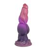 Silicone Fantasy Dildo - Unique Dog Knot Anal Plug for Women, G-Spot Stimulator & Adult Toy for Enhanced Pleasure