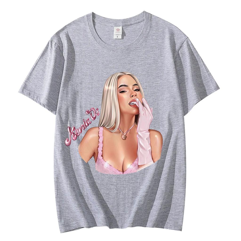 Singer Kenia Os Graphic T Shirts Fashion Aesthetics Short Sleeve Tshirt Mens Womens 100cotton Oversized Tshirts Streetwear