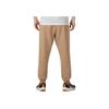 Jordan Geborduurd Logo Trekkoord Gebreide Joggingbroek met Fleece Voering Heren Broeken Khaki DQ7469-201