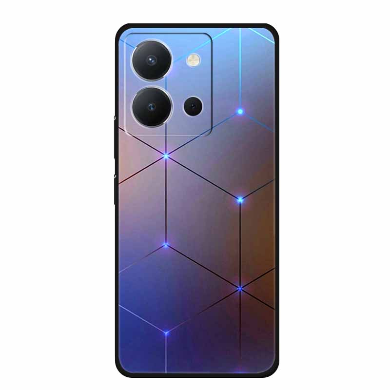 For Vivo Y36 4G Case Animals TPU Soft Cover Silicone Phone Cases For VivoY36 4G Russian Version Shockproof Protector Wolf Coque