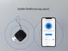 Tuya Smart: Apple & Android-compatible Bluetooth tracker for two-way search, anti-theft, and anti-loss.