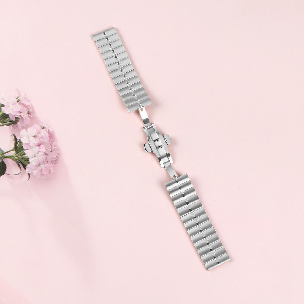 For Huawei Watch GT Runner Strap Replacement Stainless Steel Smart Watch Band with Buckle