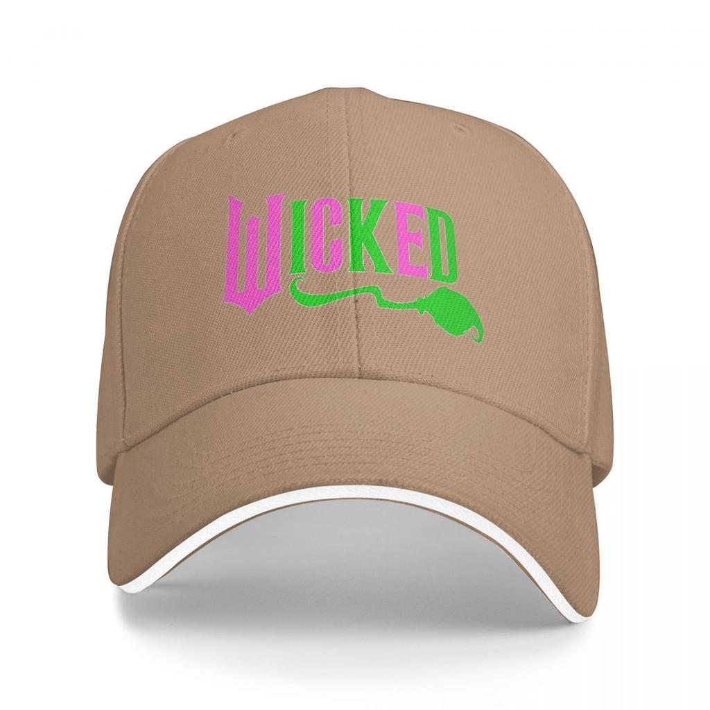 Wicked Glinda And Elphaba Logo Baseball Caps Snapback Baseball Hats Breathable Casual Casquette Outdoor for Men And Women