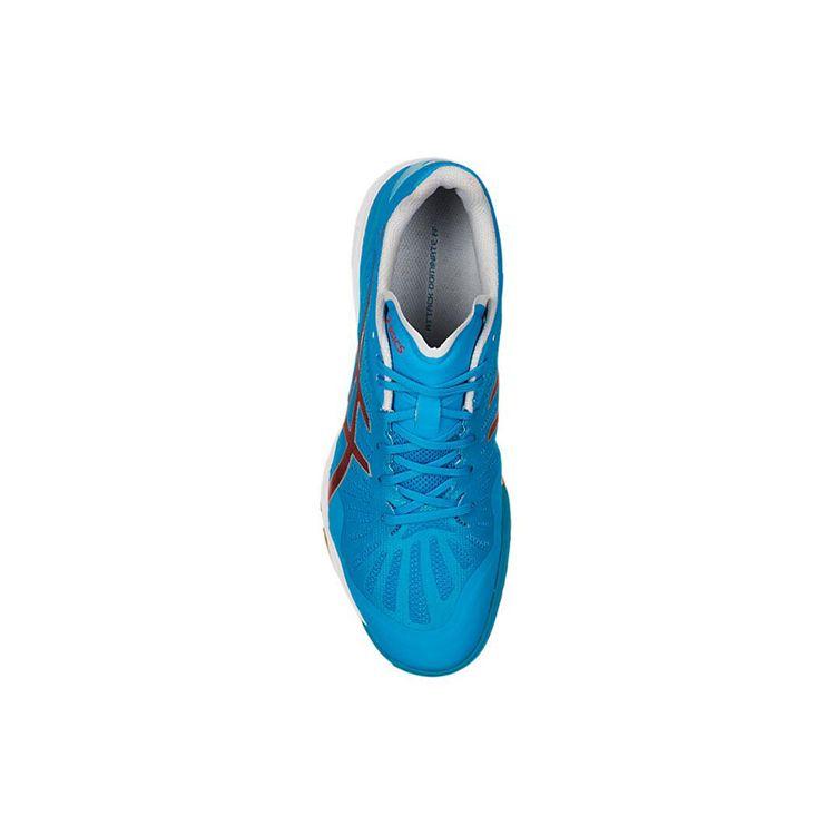 Asics Attack Dominate FF Comfortable Lightweight Low-Top Running Shoes Unisex Running Shoes Blue Red TPA334-4123