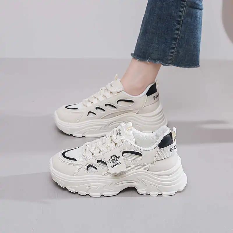 35 PU Leather Blue Women's Sports Shoes Casual Black Sneakers Luxury Loafers Women Shose Snaeaker Celebrity Teniss Runings