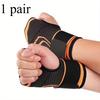 1PAIR Sports Strap Palm Guard Outdoor Sports Weightlifting Fitness Wrap Wrist Elastic Pressurized Strap Palm Guard