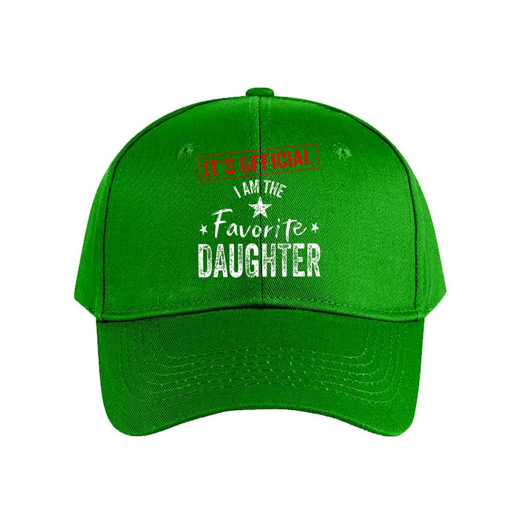 Official Favorite Daughter Baseball Cap Fashion Unisex Sunhat Womens Outdoor Sports