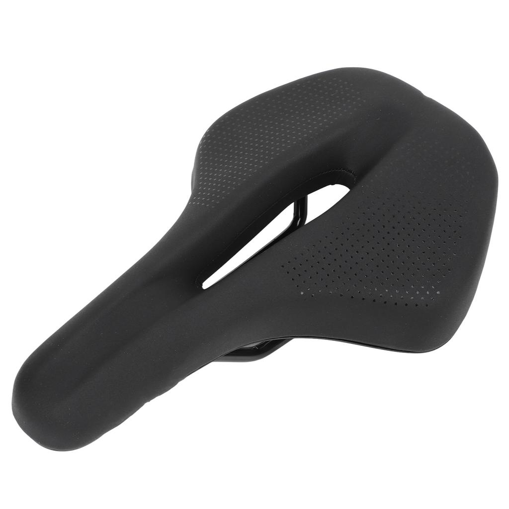 Bike Saddle Breathable Shock Absorbing Waterproof Soft Memory Foam Padded Bicycle Cushion with Tail Light
