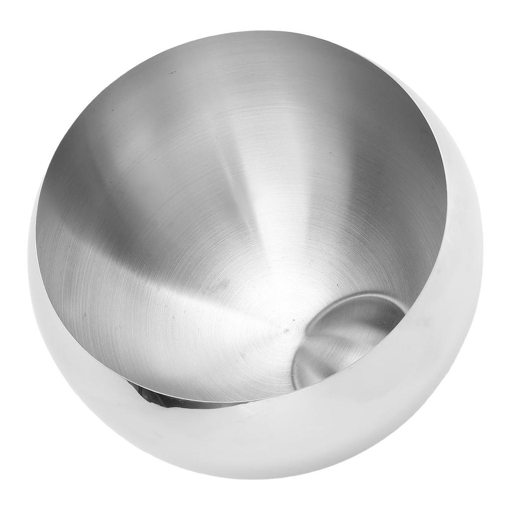 Slanted Seasoning Bowl 304 Stainless Steel Multifunctional Angled Serving Bowl for Kitchen Condiment Spice Dessert Fruit