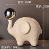 Minimally Artistic Sculptur black electroplated gold ball resin arch Figurines Creative Art Ornaments Desktop Decoration Crafts