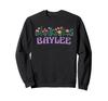 Wildflower Floral Bailey First Name Day Sweatshirt Mother's Women's