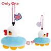 Rilakkuma Touch Pixel Plush Keychain With Cute Strawberry Hero For Collectors And Gifts