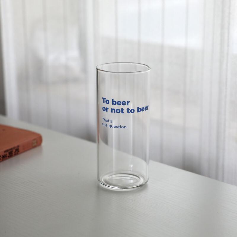 OLOEY Gentleman Style High Borosilicate Glass Beer Mug