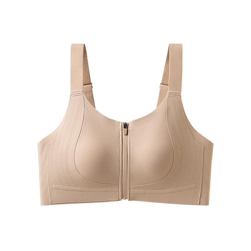 

The original front zipper of the new product is easy to wear, and the front buckle of the plastic chest is seamless. Sports shock-proof bra. M34/75BCD