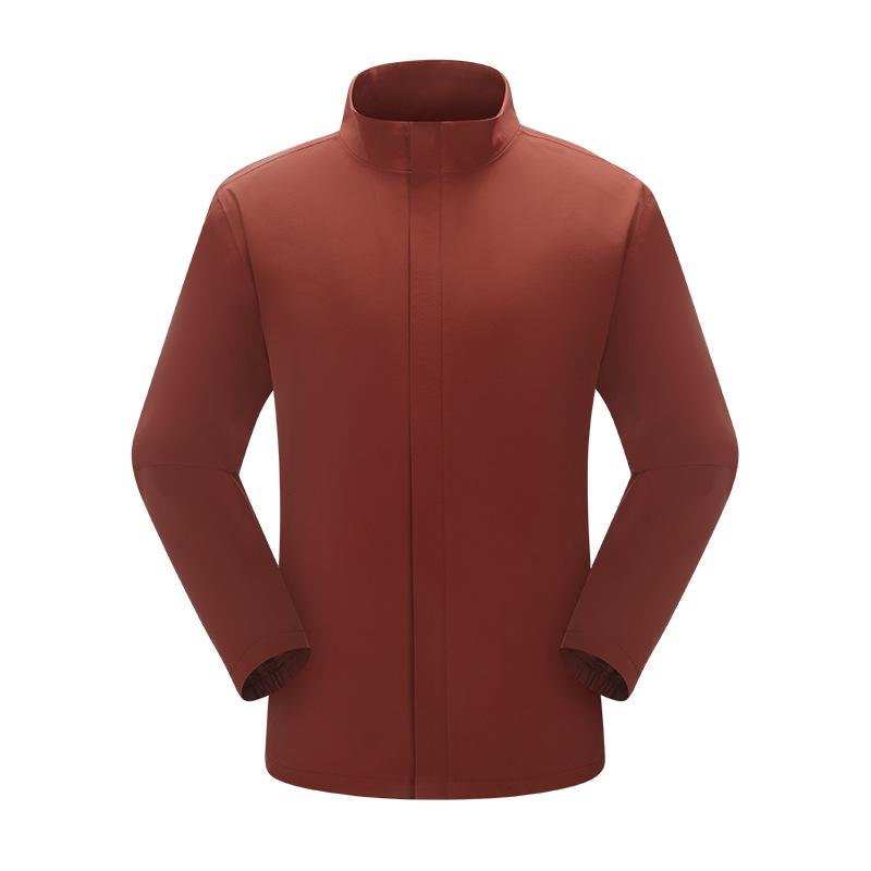 Women's Men's Lightweight Softshell Jacket Lined Waterproof  Soft SRain Coats Windbreaker Outdoor