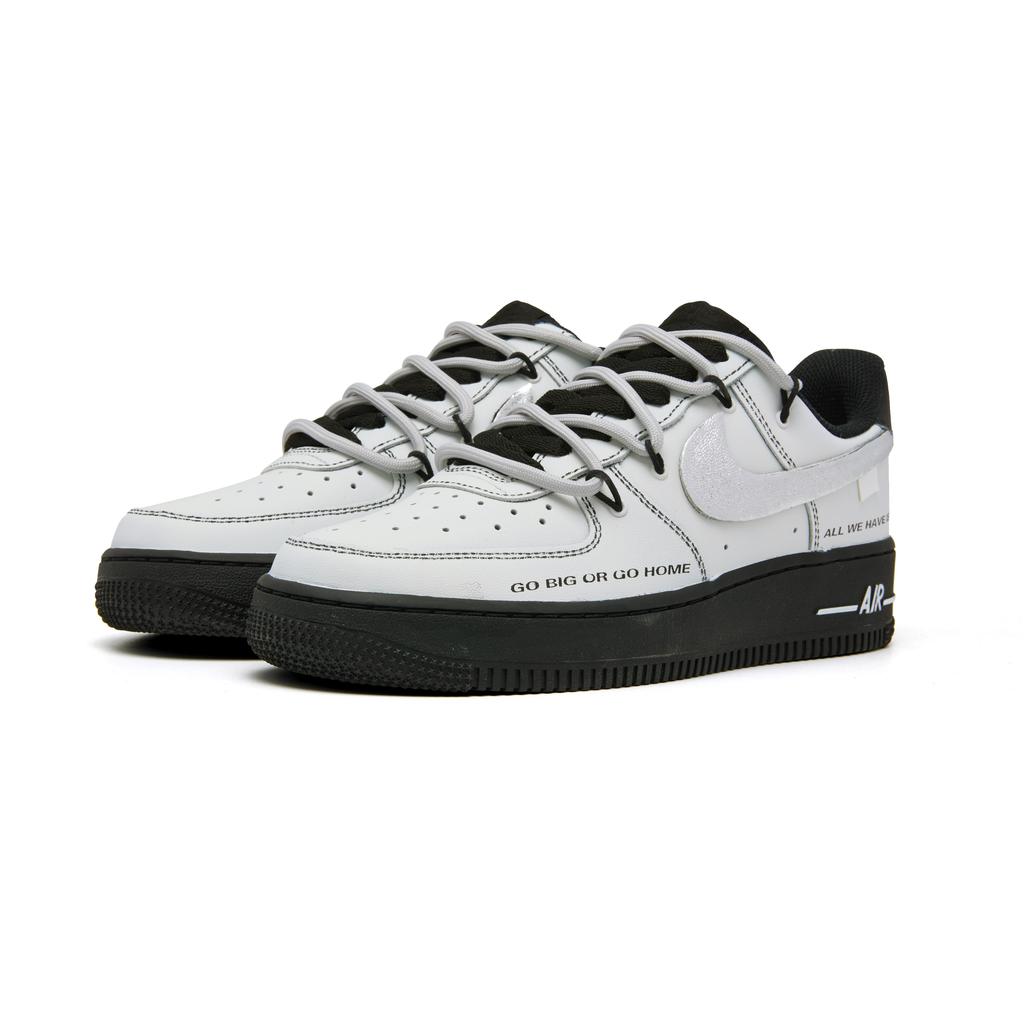 Nike Air Force 1 Burn One's Ship Leather Cushioning Low top Skateboard Shoes Unisex Ivory CW2288-001(Team44-)