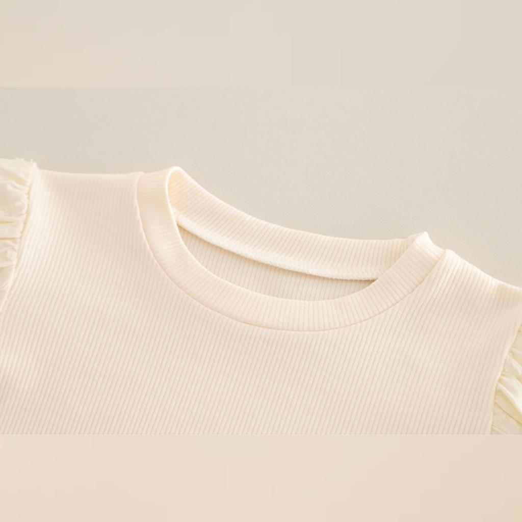 Kids Casual Long-Sleeve Set, Comfortable Daily Wear Outfits