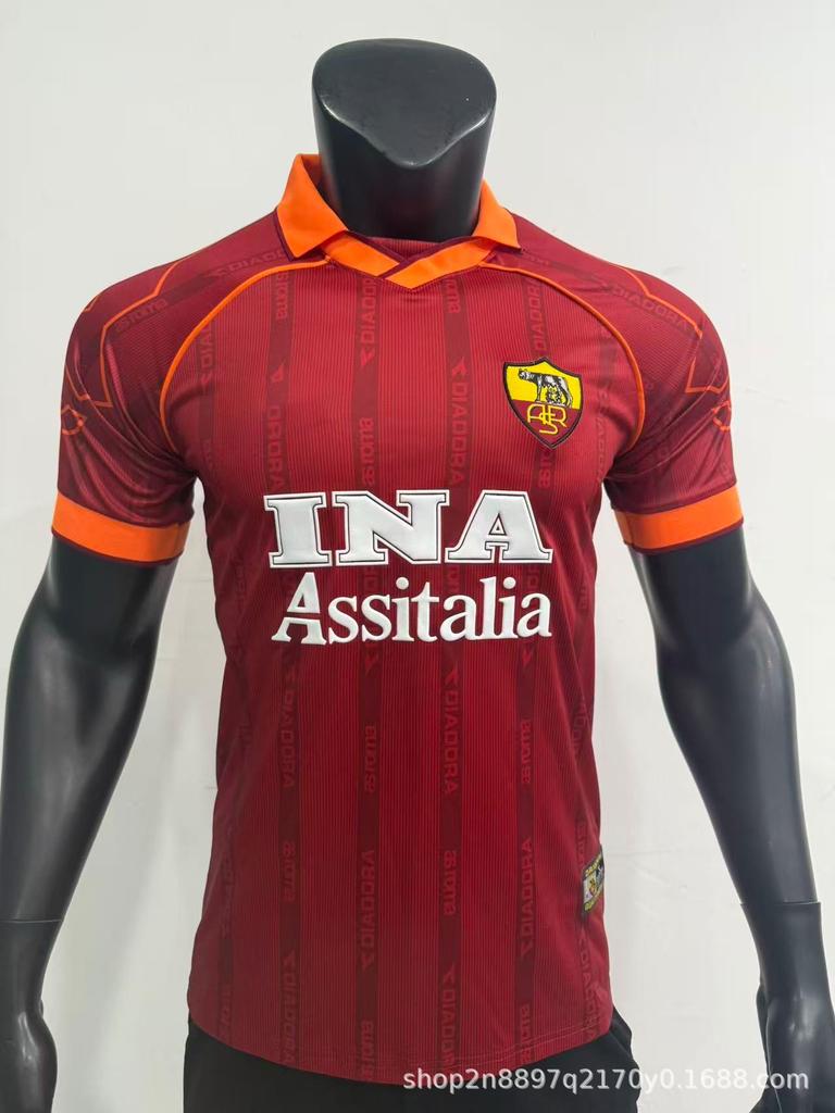 Retro jersey nostalgic version National team version Club version League version Classic short-sleeved men's **