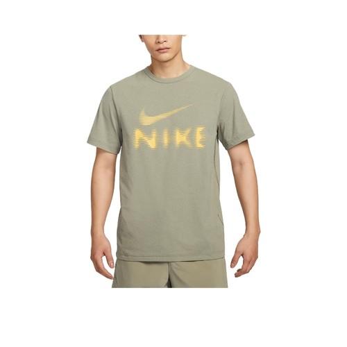 Nike Men s Comfortable and Stylish Versatile Green Short-Sleeve T-Shirt M зелёный