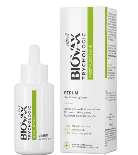 Biovax Trychologic Oil Control Scalp Serum - 50ml