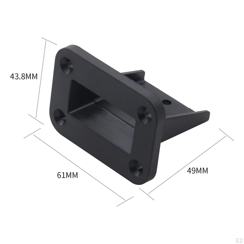 Plug Mounting Panel Accessories with Screw, 50A, Bracket Cover for Connector