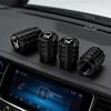 Car Metal Wheel Tire Air Valve Dust Caps Accessories With Logo For Tesla Model 3 Model Y 2020 2021 2022 Roadster Invader WYE K80