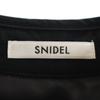 Unused SNIDEL Short Sleeve One Piece 1 Black Series Women Used