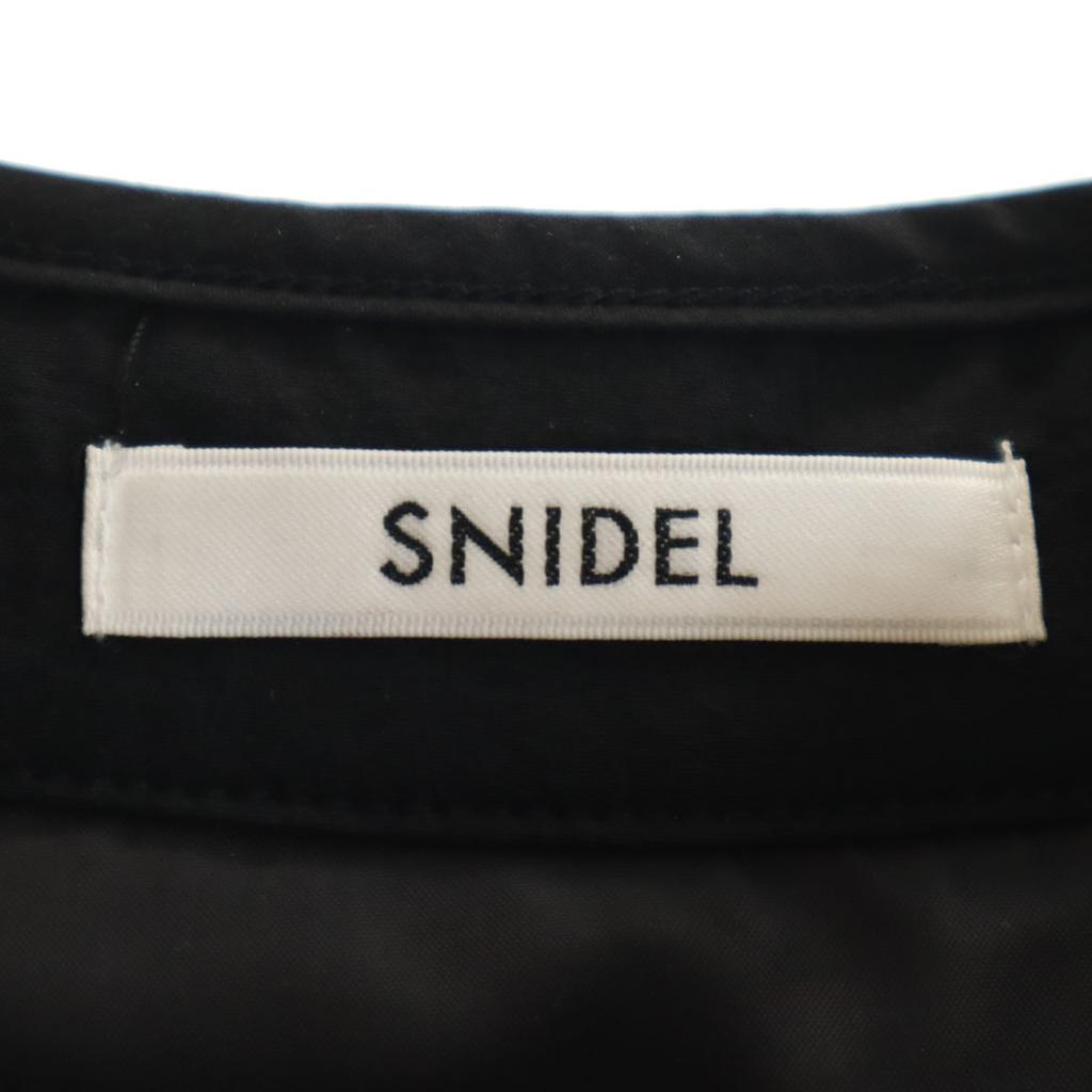 Unused SNIDEL Short Sleeve One Piece 1 Black Series Women Used